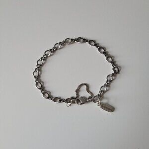 James Avery Sterling Silver Medium Twist Charm Bracelet